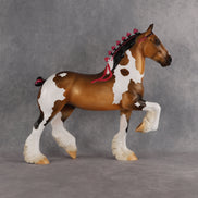 What Party? OOAK Trotting Drafter by Erin Corbett EQ26