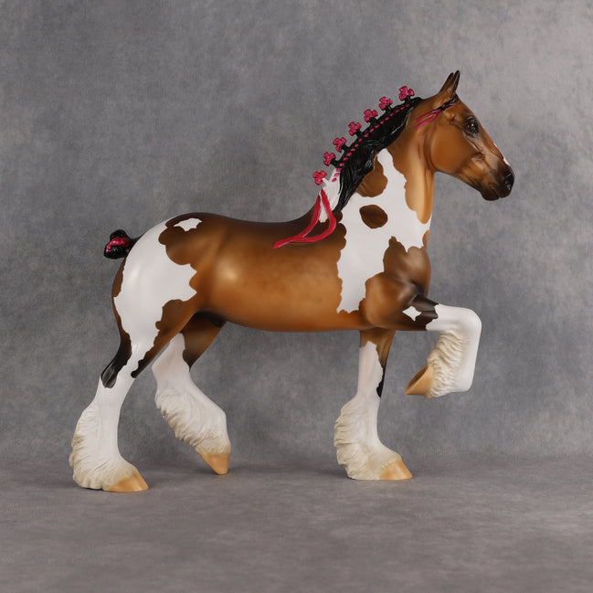 What Party? OOAK Trotting Drafter by Erin Corbett EQ26