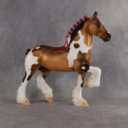 What Party? OOAK Trotting Drafter by Erin Corbett EQ26