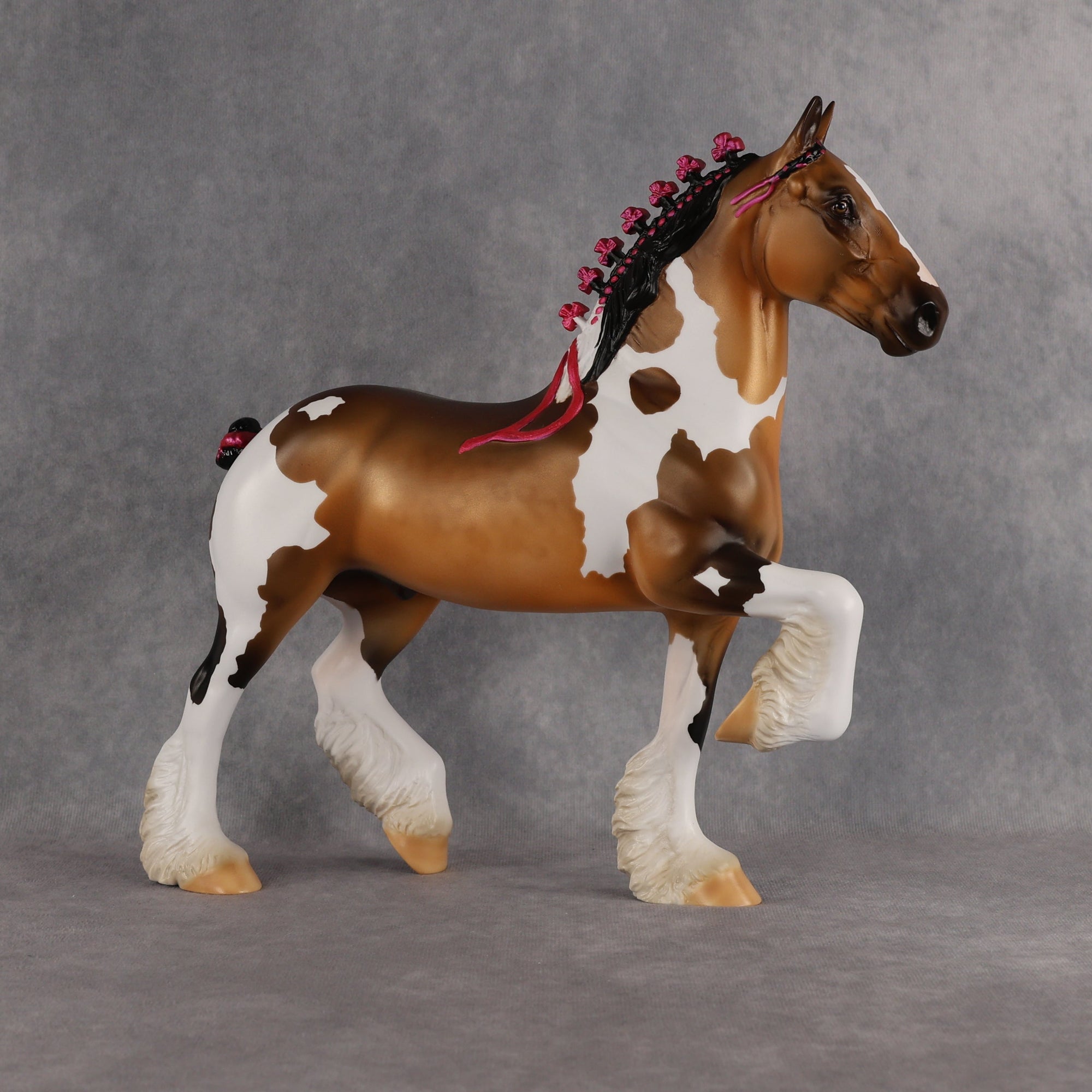 What Party? OOAK Trotting Drafter by Erin Corbett EQ26