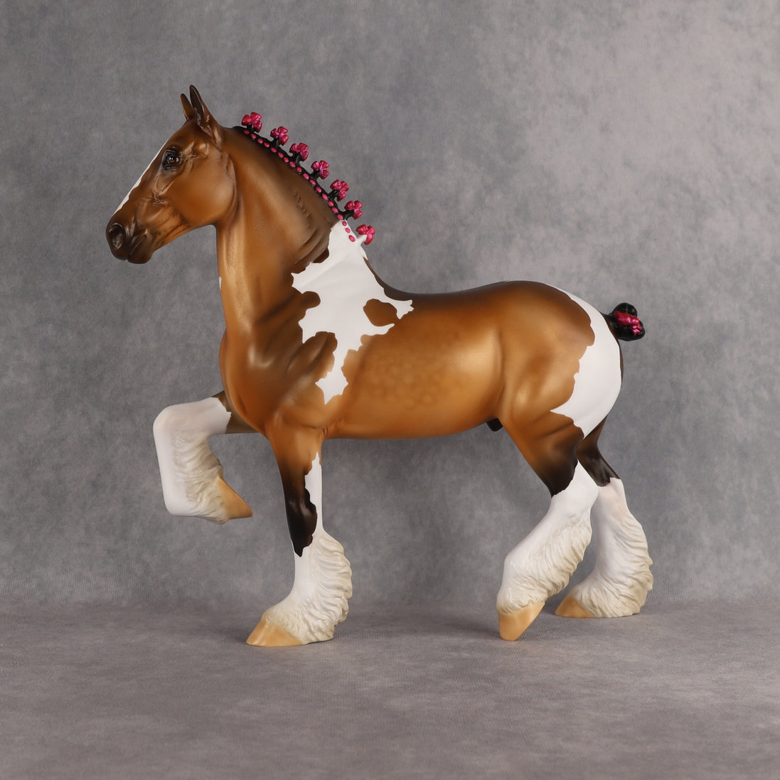 What Party? OOAK Trotting Drafter by Erin Corbett EQ26