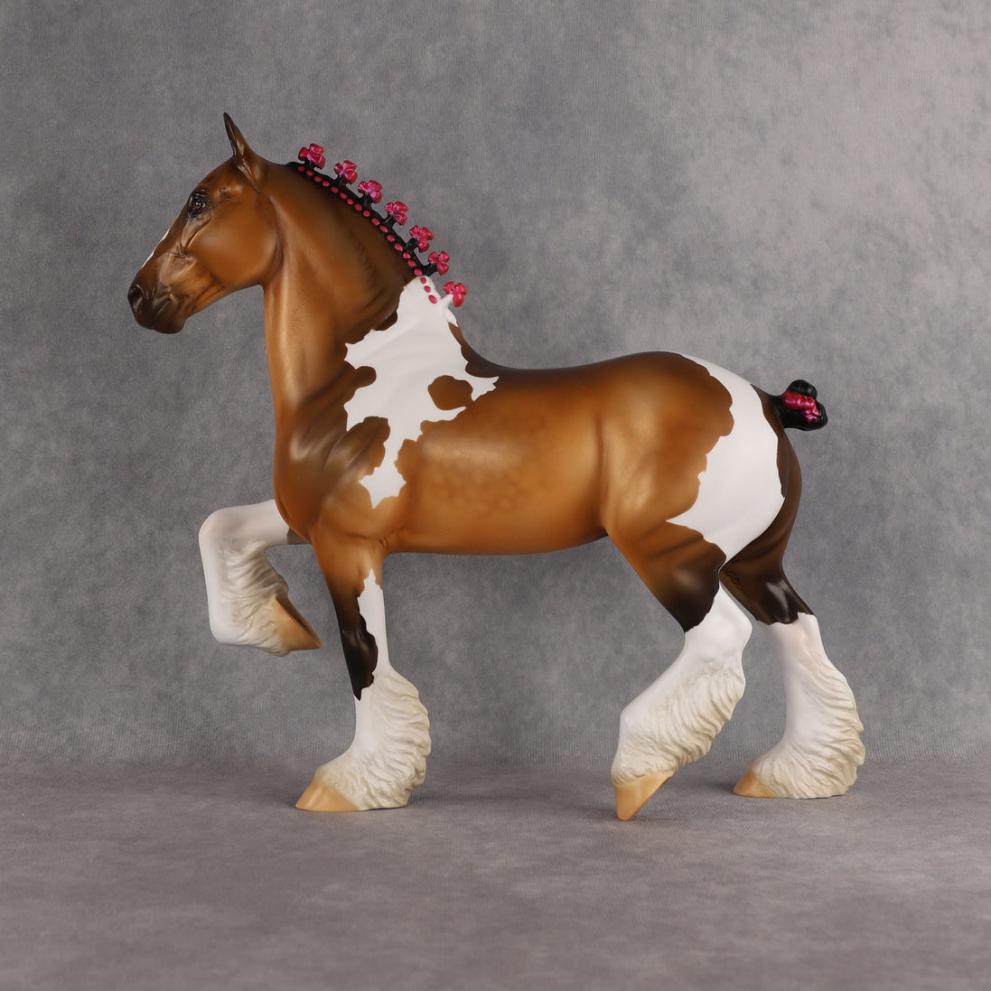 What Party? OOAK Trotting Drafter by Erin Corbett EQ26