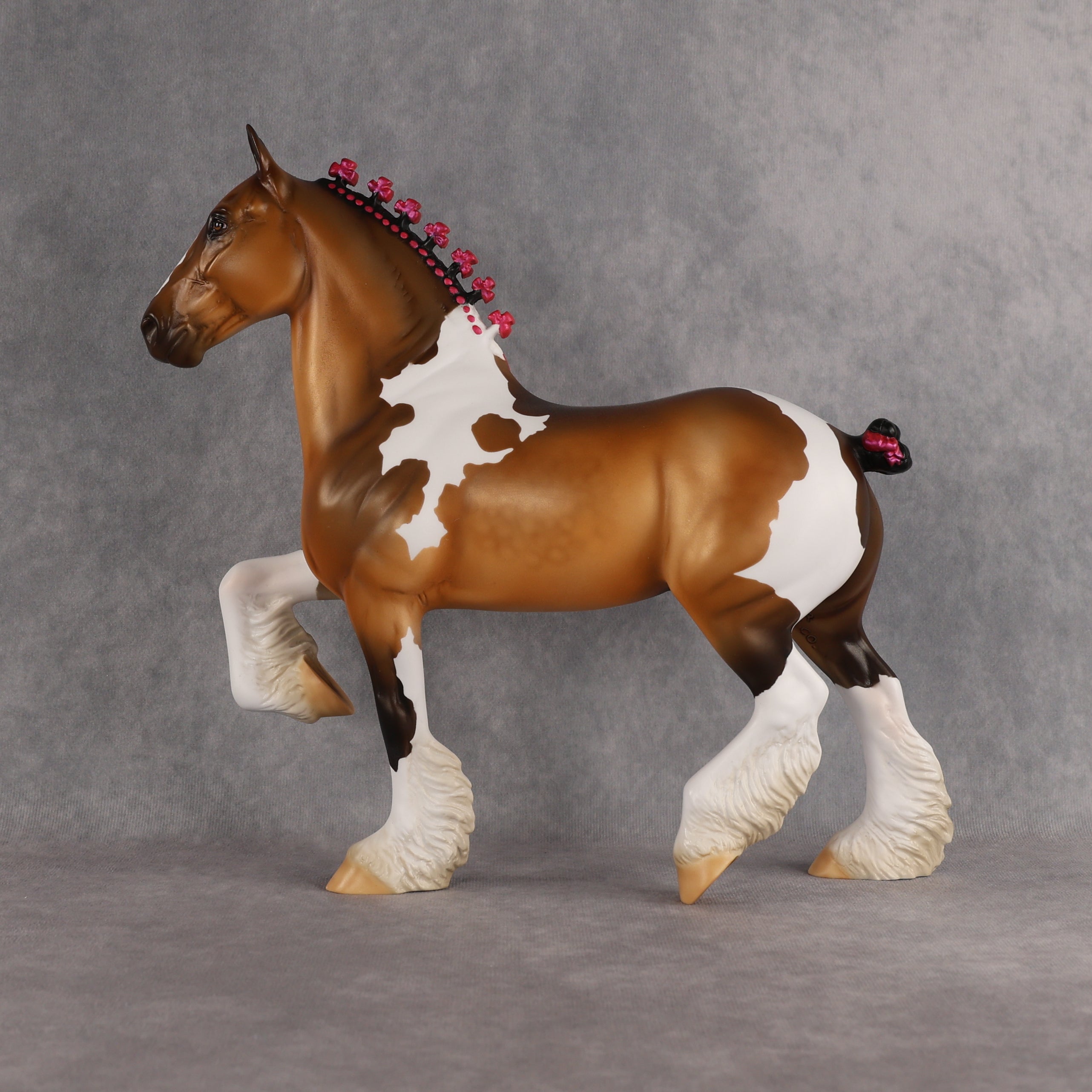 What Party? OOAK Trotting Drafter by Erin Corbett EQ26