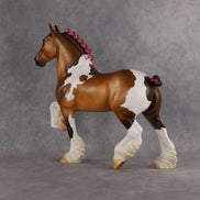 What Party? OOAK Trotting Drafter by Erin Corbett EQ26