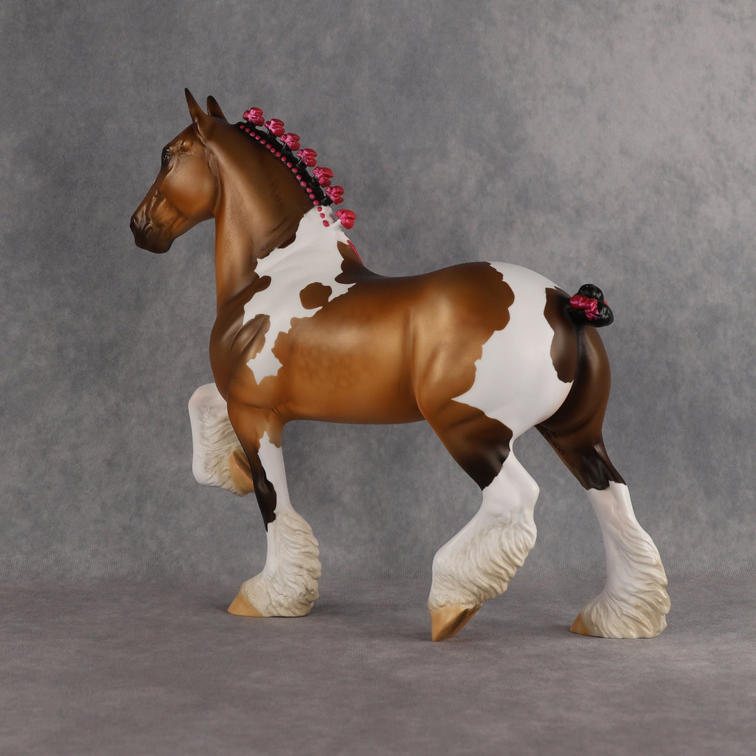 What Party? OOAK Trotting Drafter by Erin Corbett EQ26