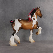 What Party? OOAK Trotting Drafter by Erin Corbett EQ26