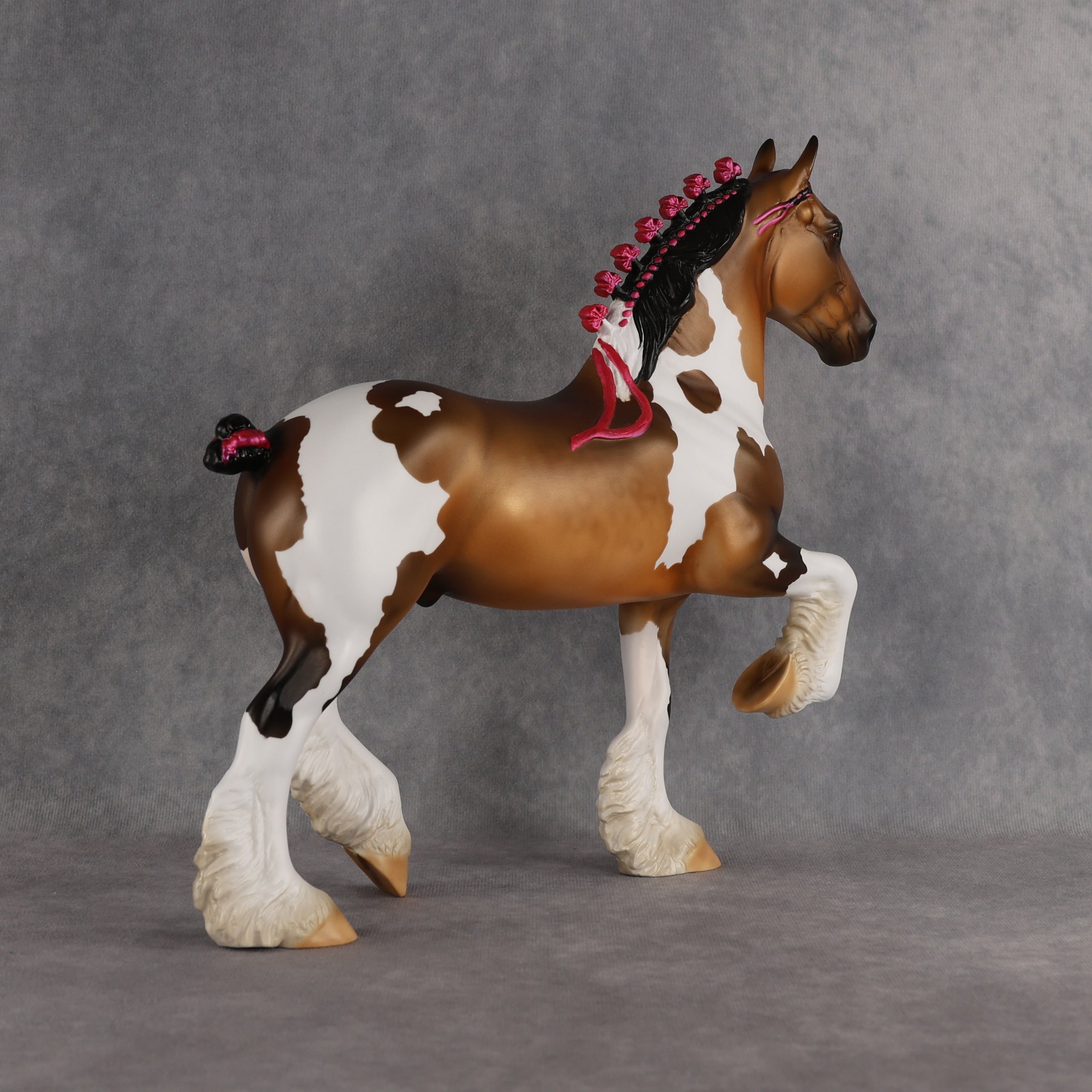 What Party? OOAK Trotting Drafter by Erin Corbett EQ26