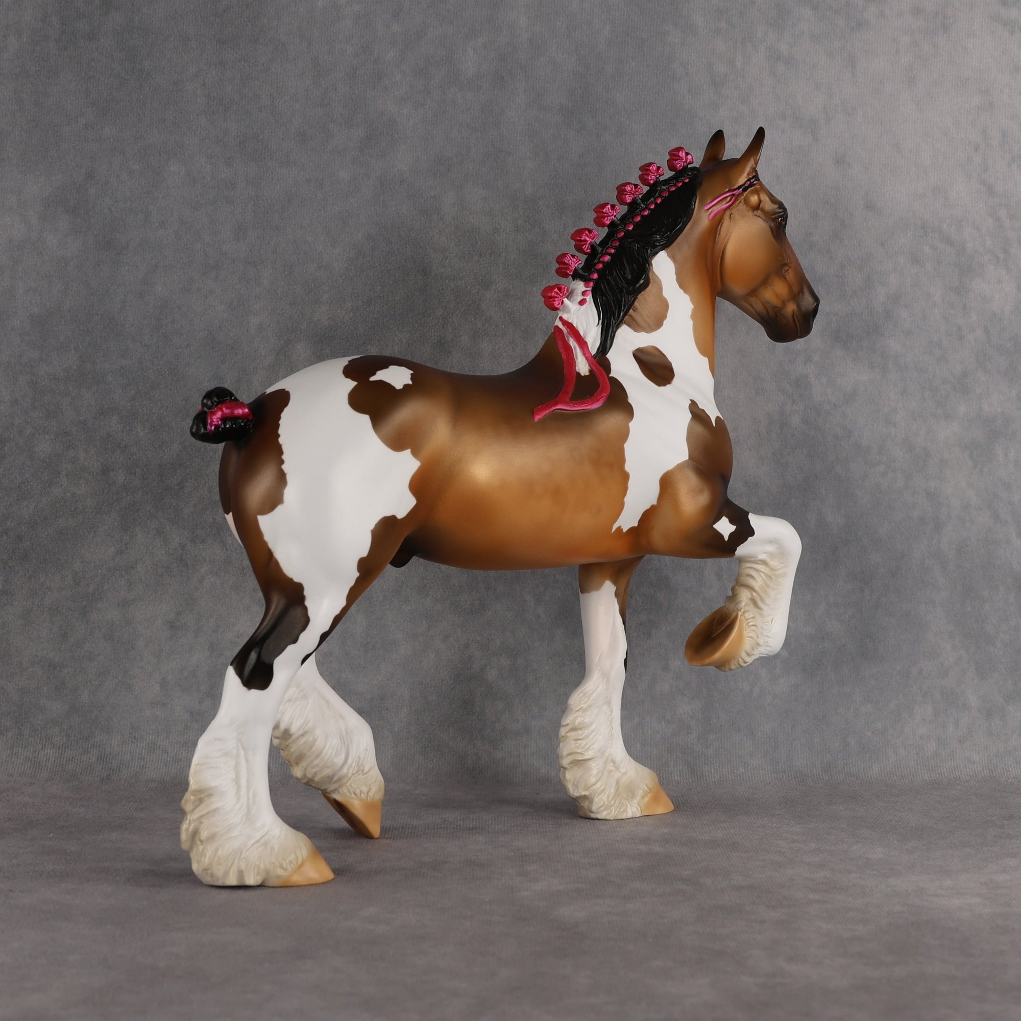 What Party? OOAK Trotting Drafter by Erin Corbett EQ26