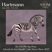 SAMPLE Hartmann LE-4 EFCM Chip Pony by Jess Hamill SS0826