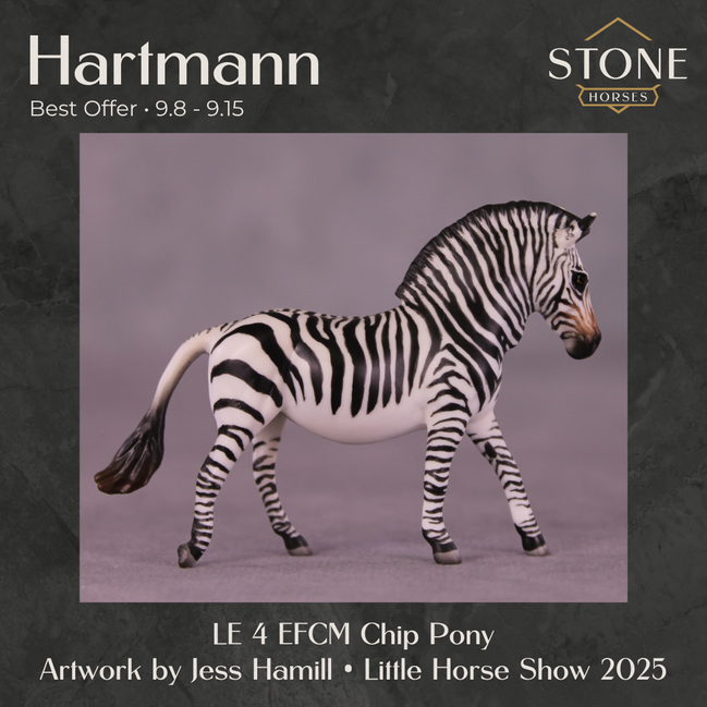 SAMPLE Hartmann LE-4 EFCM Chip Pony by Jess Hamill SS0826