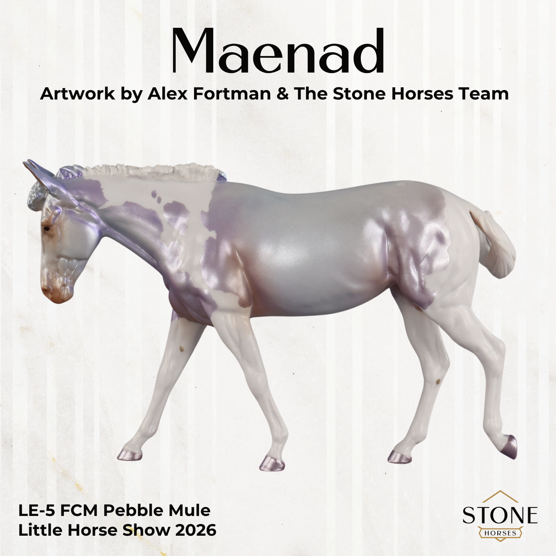 Maenad LE-5 FCM Pebble Mule by Alex Fortman LHS26