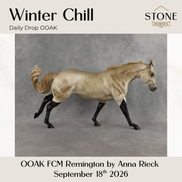 Winter Chill OOAK FCM Remington by Anna Rieck DDOOAKs26