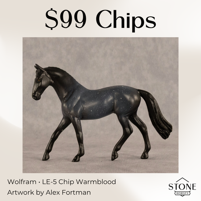 Wolfram LE-5 Chip Warmblood by Alex Fortman August $99 Chips
