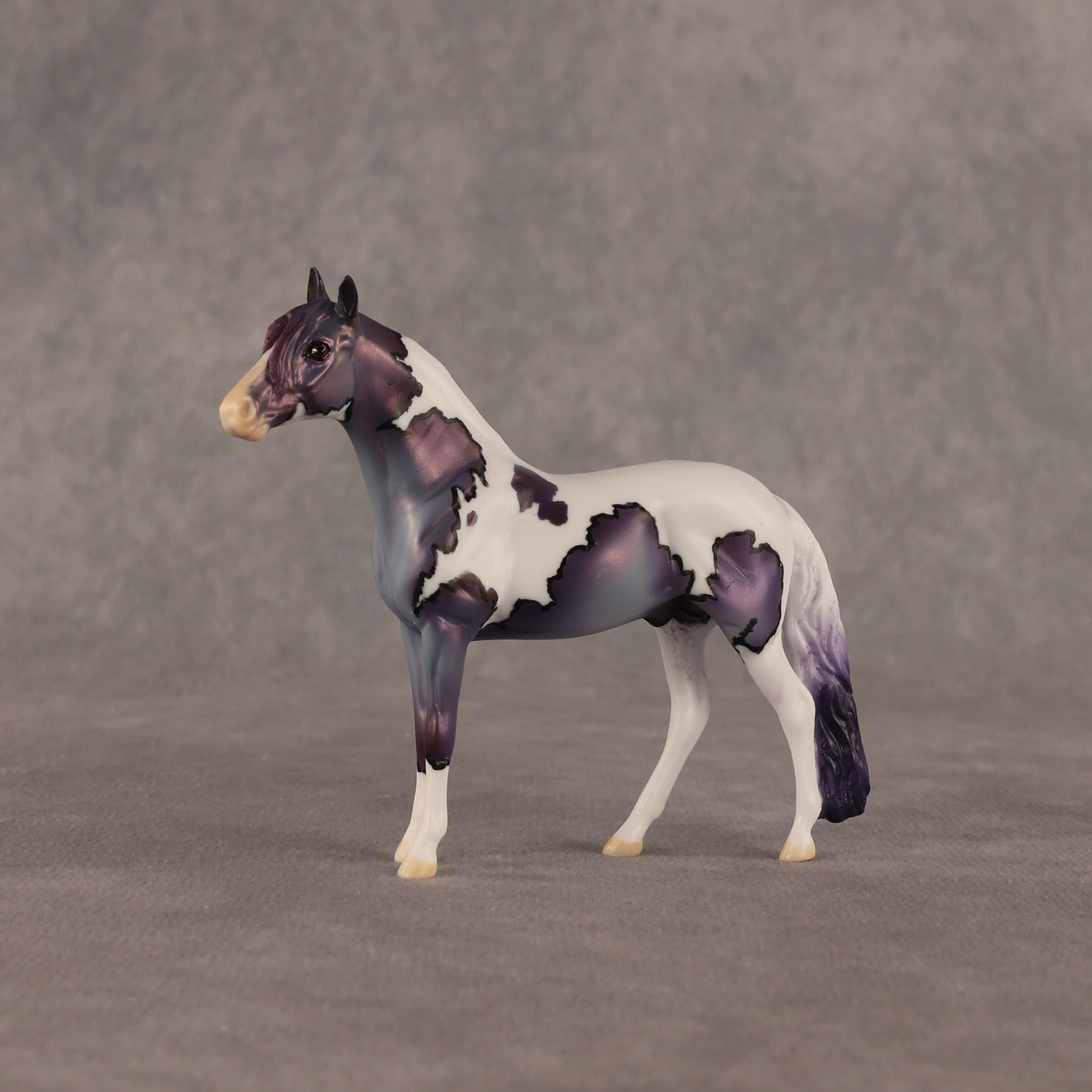 Yankee Doodle Flockie OOAK Chip Andalusian by Dawn Quick EQ26