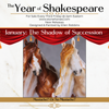 Shadow of Succession LE-10 Light Flea-Bitten &amp; Dappled Mulberry Grey Tobiano Irish Cob Stone   - January 2025 Shadow of Succession Shakespeare Stone Painted By Ellen Robbins CL25