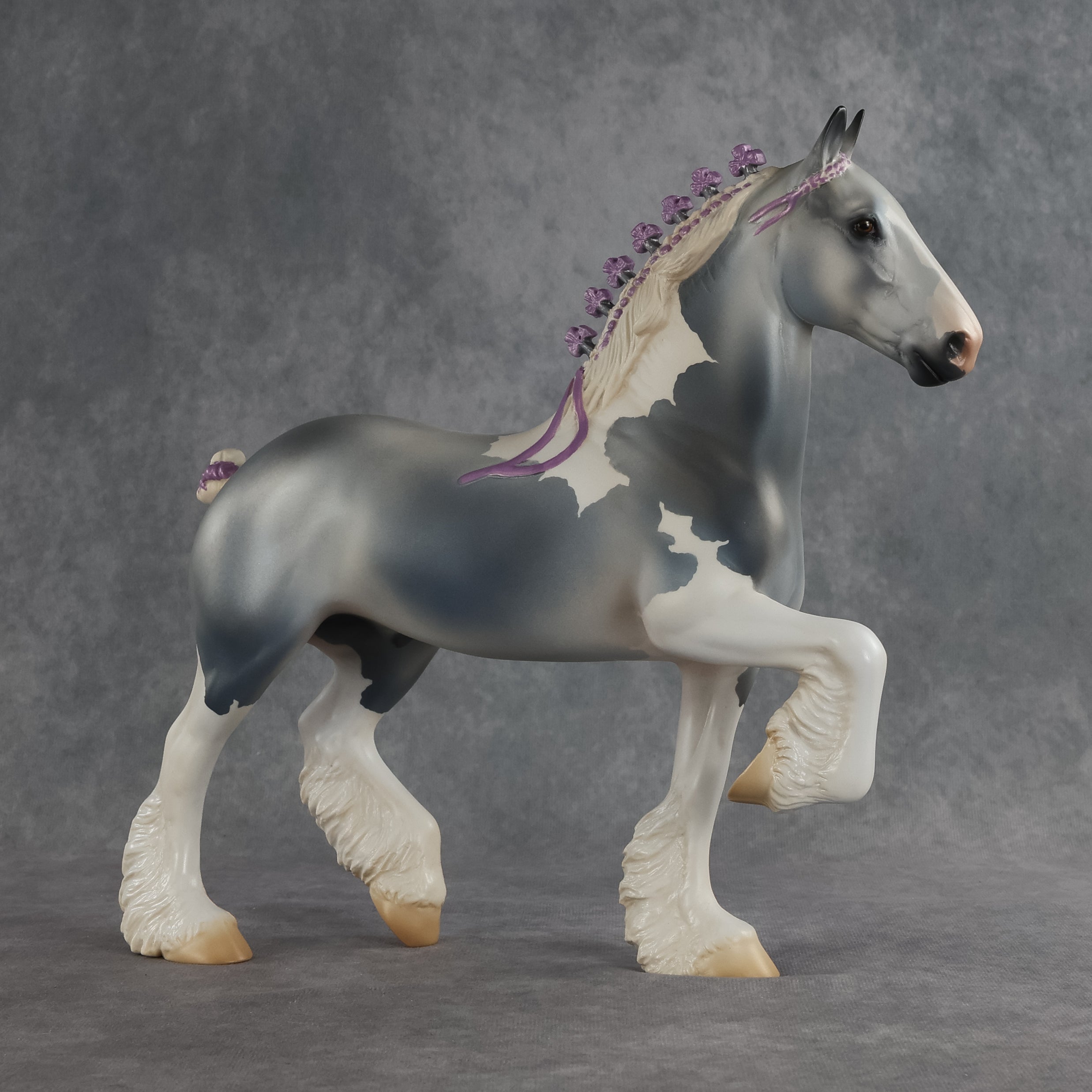 Zero Context OOAK Trotting Drafter by Jess Hamill SHCF26
