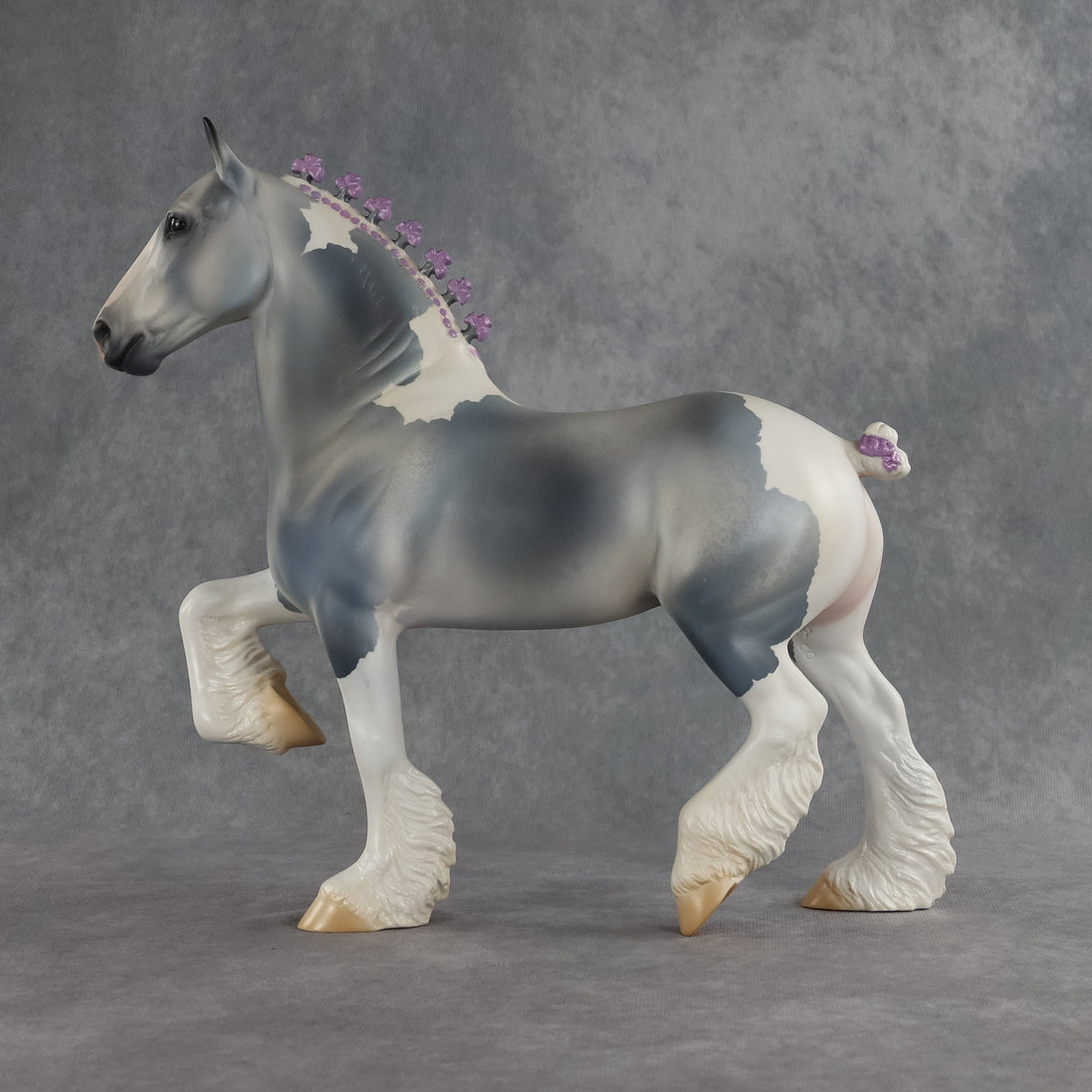 Zero Context OOAK Trotting Drafter by Jess Hamill SHCF26