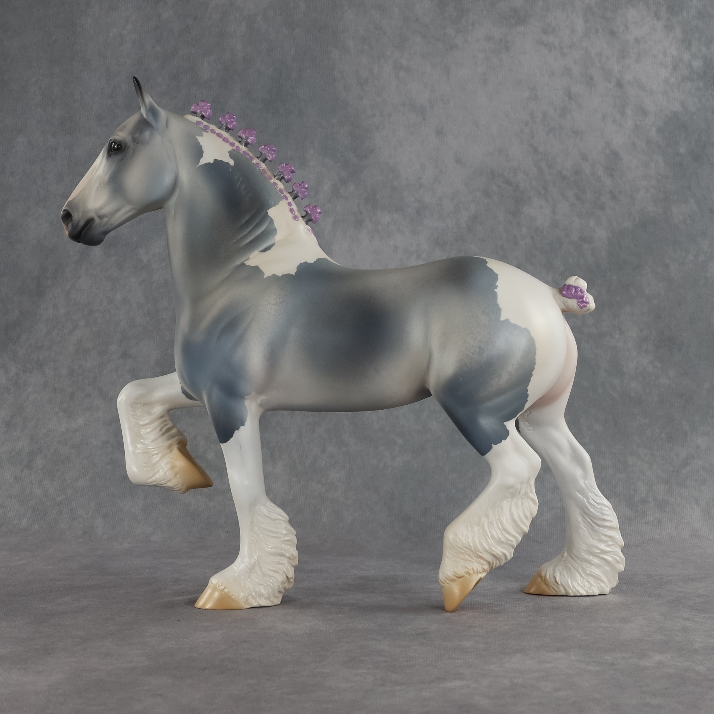 Zero Context OOAK Trotting Drafter by Jess Hamill SHCF26