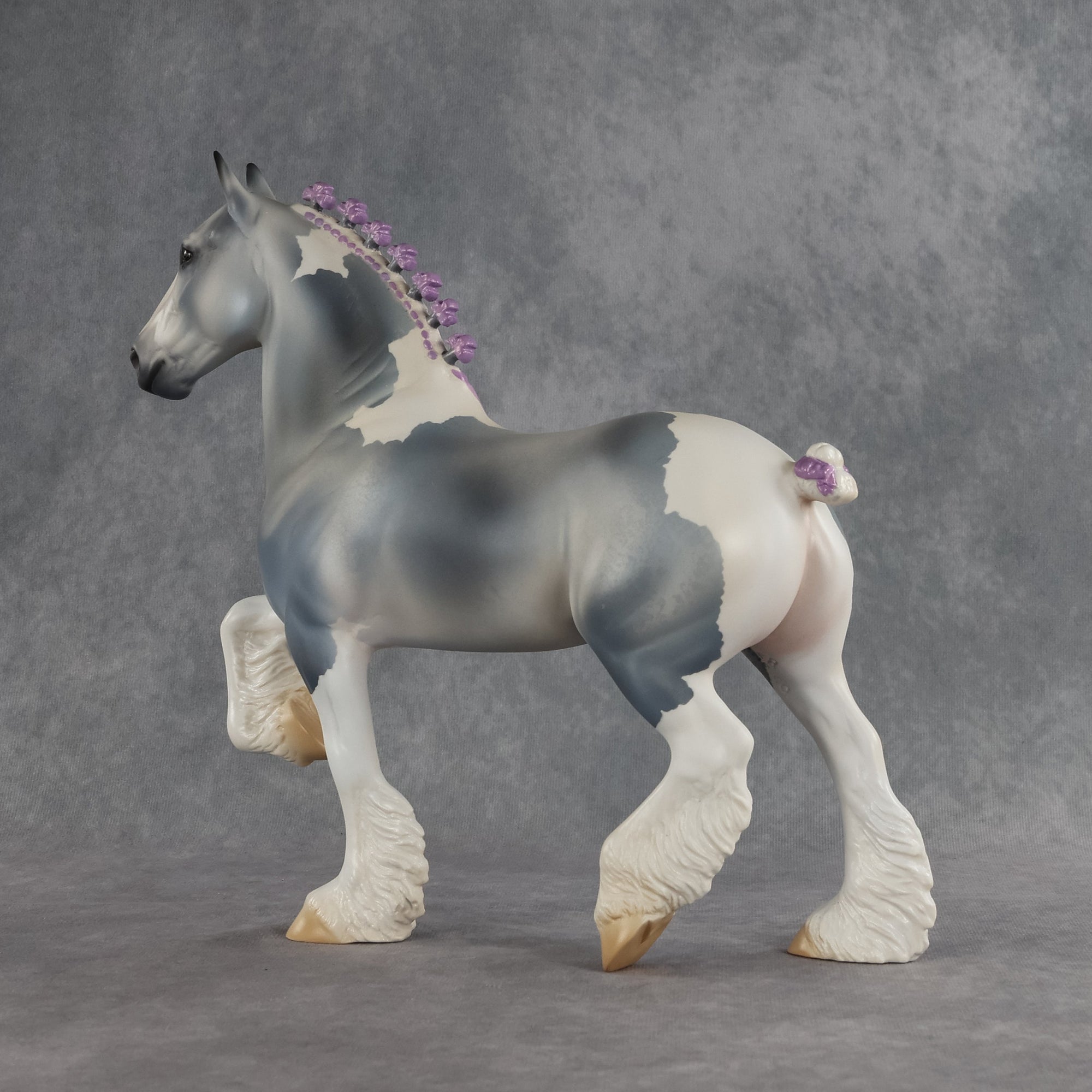 Zero Context OOAK Trotting Drafter by Jess Hamill SHCF26