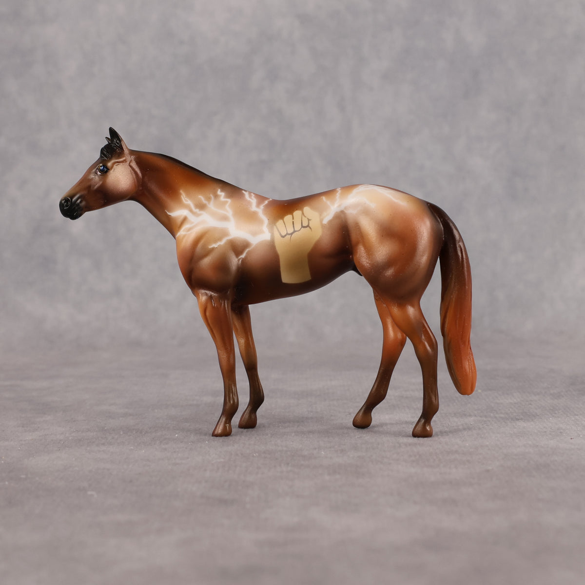 Zeus OOAK Chip Stock Horse by Enrique Duarte WC26