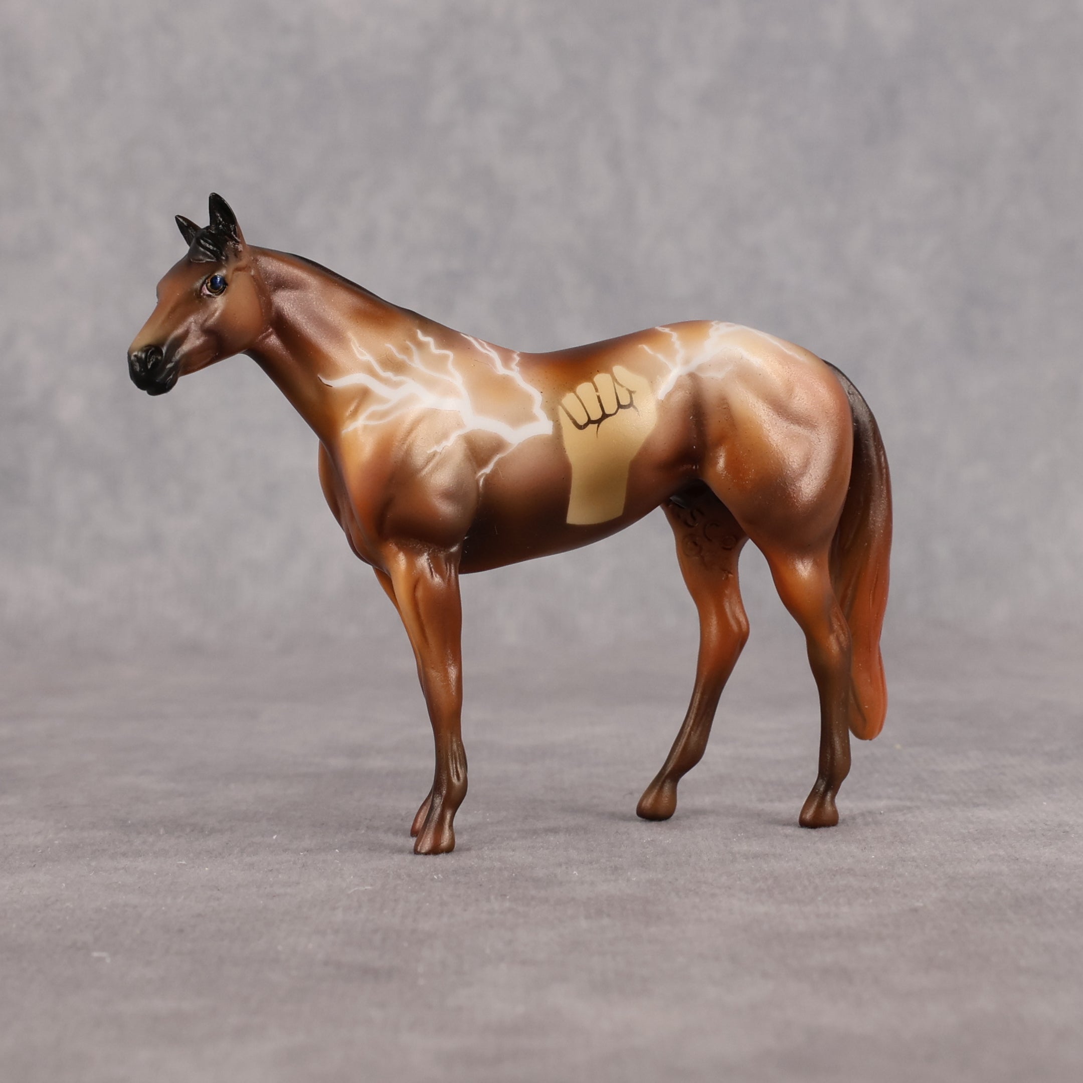 Zeus OOAK Chip Stock Horse by Enrique Duarte WC26