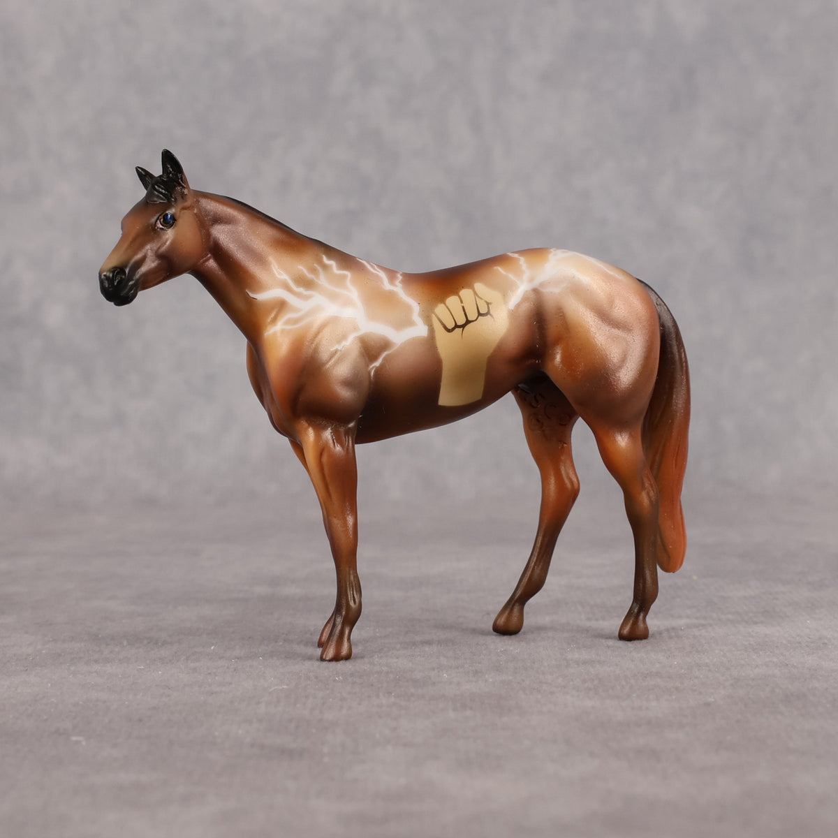 Zeus OOAK Chip Stock Horse by Enrique Duarte WC26