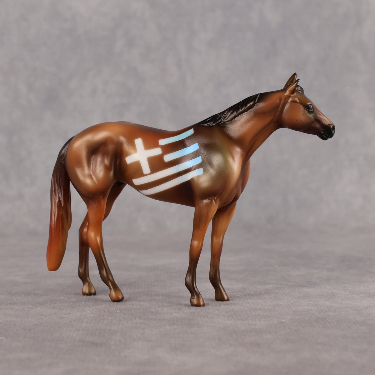 Zeus OOAK Chip Stock Horse by Enrique Duarte WC26