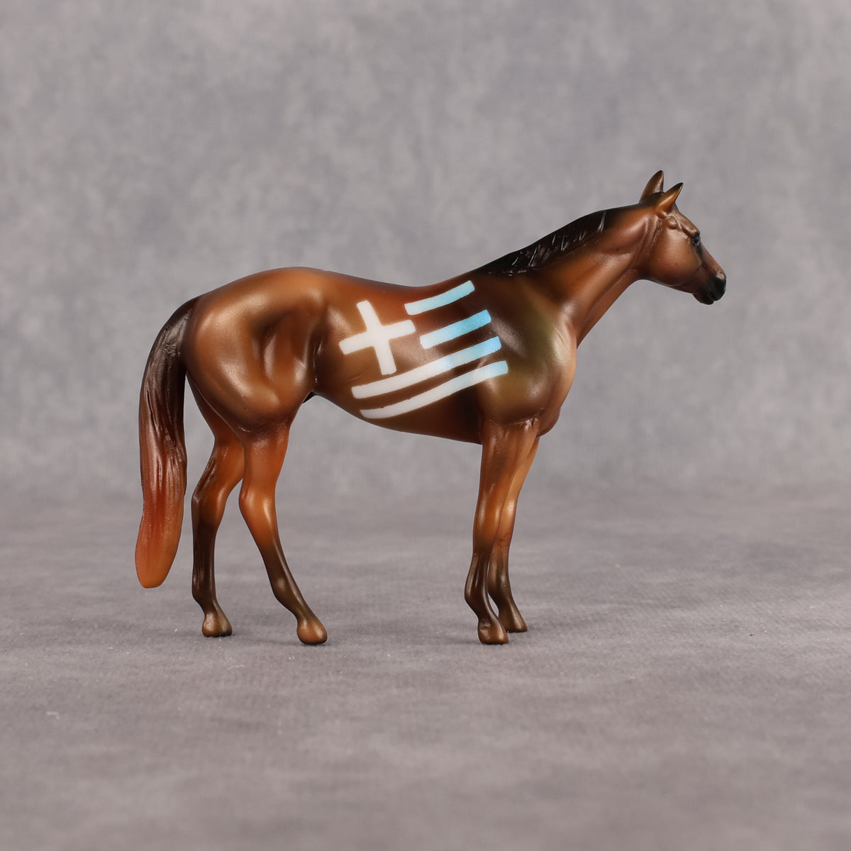 Zeus OOAK Chip Stock Horse by Enrique Duarte WC26