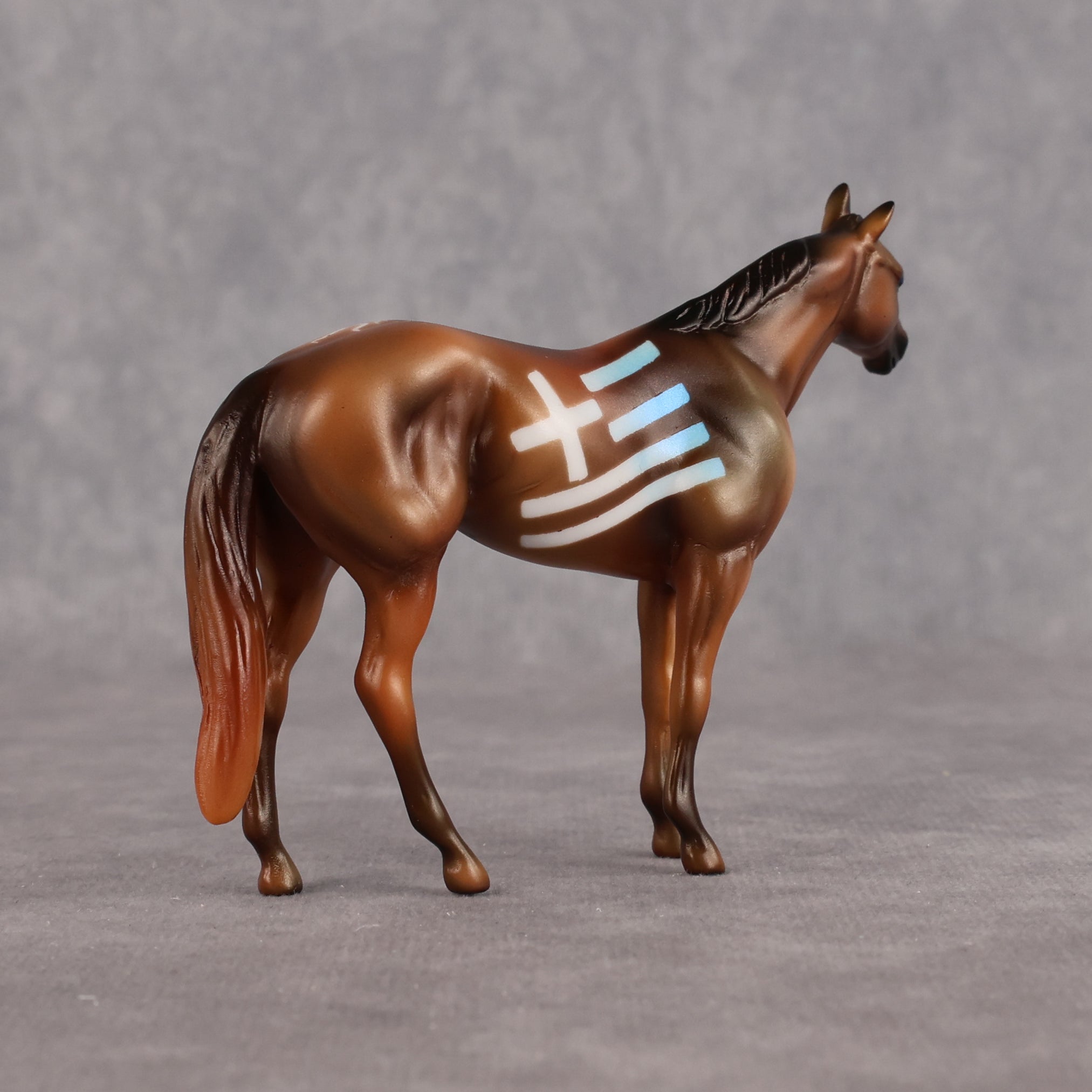 Zeus OOAK Chip Stock Horse by Enrique Duarte WC26