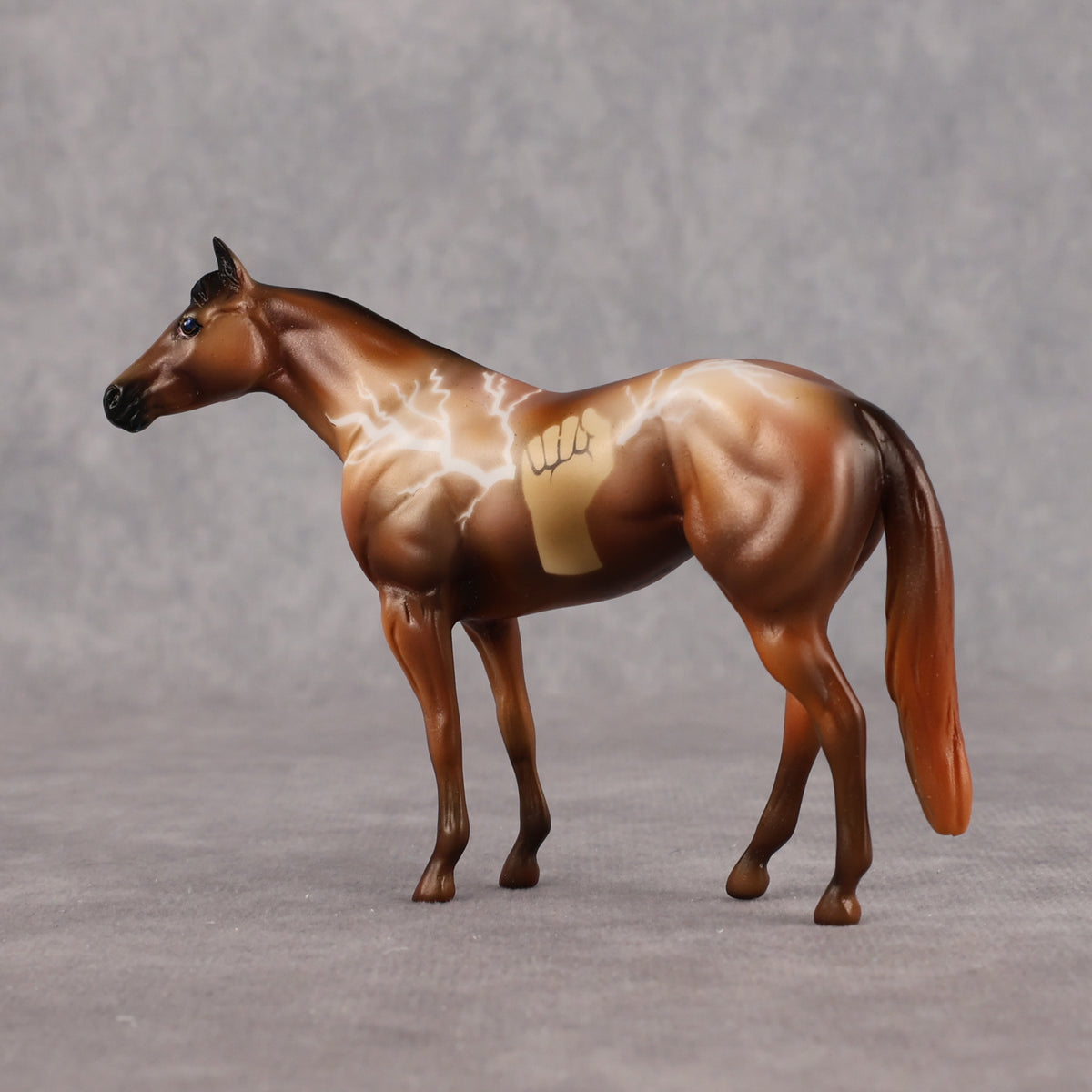 Zeus OOAK Chip Stock Horse by Enrique Duarte WC26
