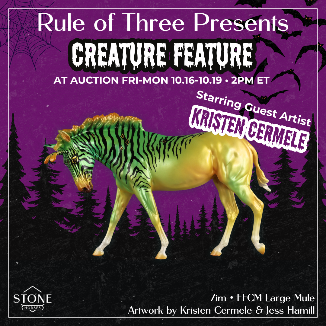 Zim OOAK EFCM Large Mule by Jess Hamill & Kristen Cermele Ro326