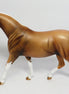 AL CAPONY-OOAK DAPPLED PALOMINO PONY MODEL HORSE 5/2/17
