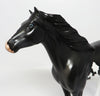 ALAMO-LE-6 BLACK PAINT MUSTANG MODEL HORSE EQ 2017