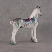 Algol OOAK Chip Standing Drafter by Ellen Robbins SCD26