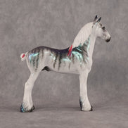 Algol OOAK Chip Standing Drafter by Ellen Robbins SCD26
