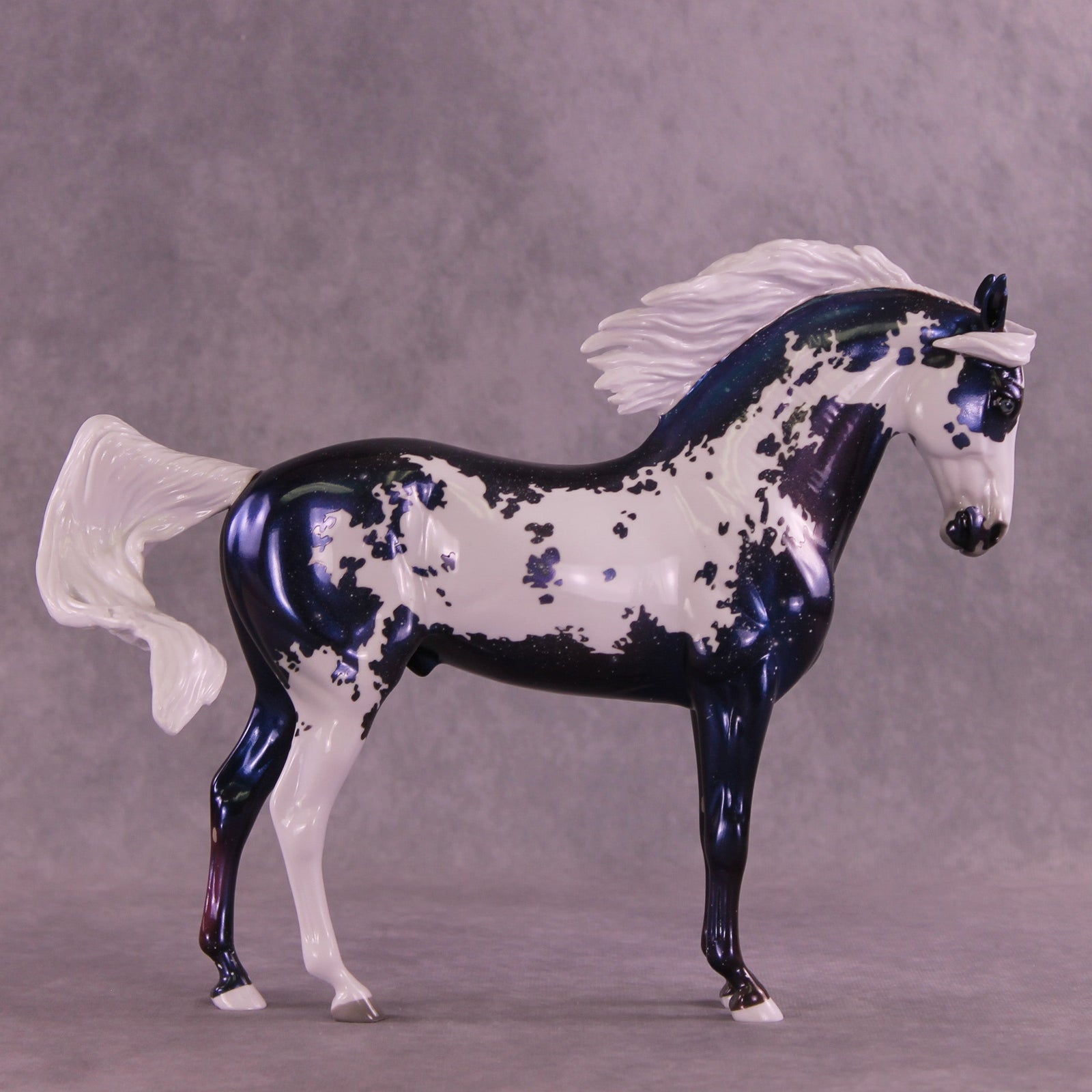 Almost Midnight OOAK FCM Andalusian by Ellen Robbins HS25