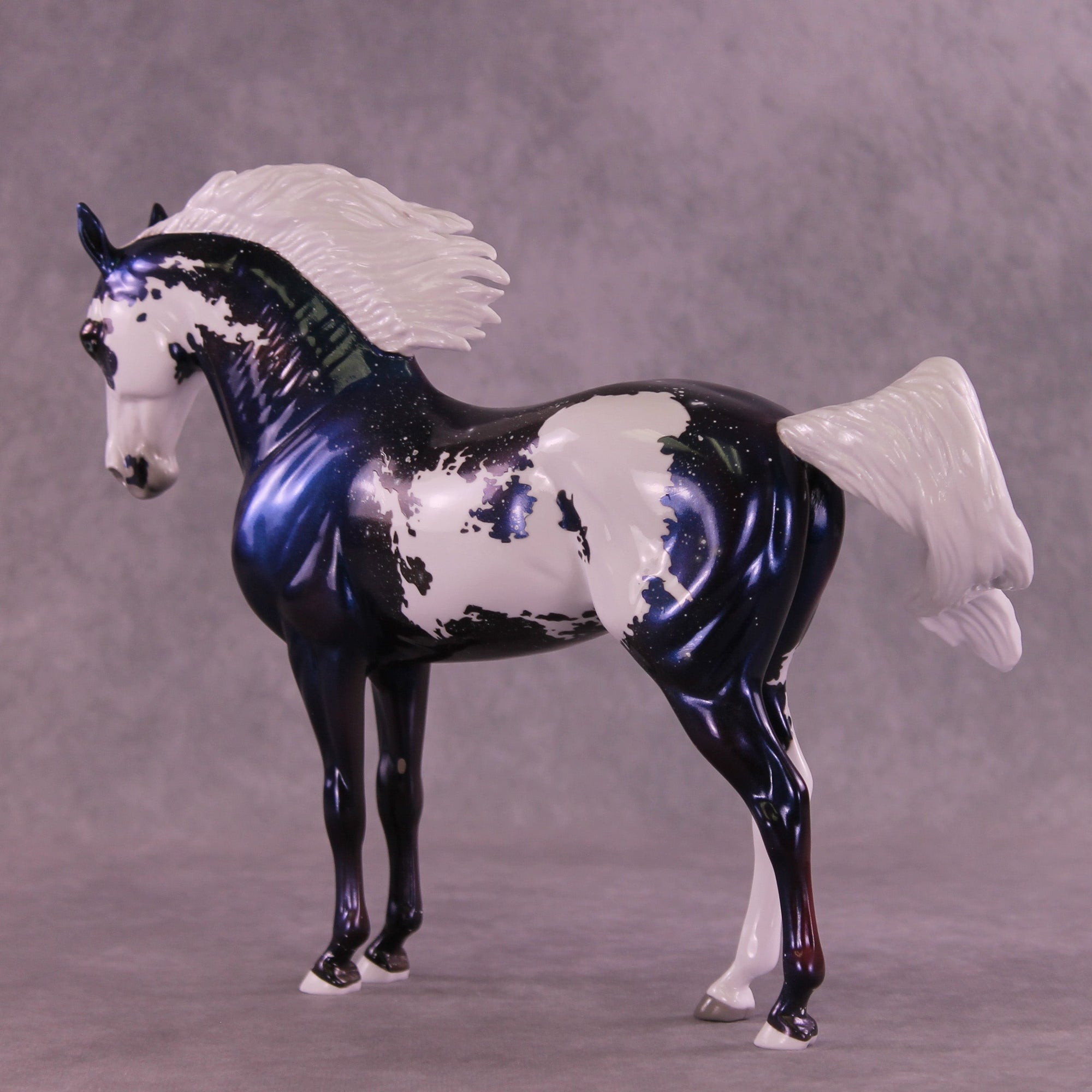Almost Midnight OOAK FCM Andalusian by Ellen Robbins HS25