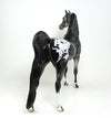 ANGEL WINGS - OOAK APPALOOSA ARABIAN MODEL  HORSE - 3/16