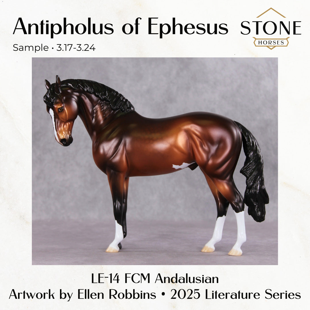 SAMPLE Antipholus Of Ephesus LE-14 FCM Andalusian by Ellen Robbins SS0326
