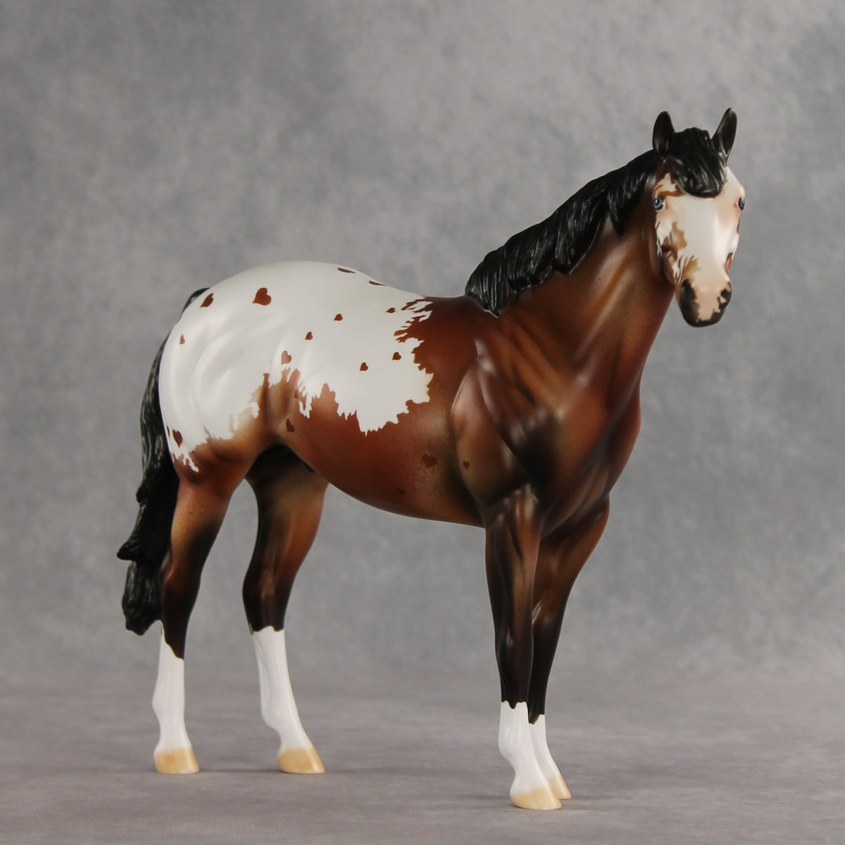 Appy Valentine's Day OOAK FCM Ideal Stock Horse by Dawn Quick VV26