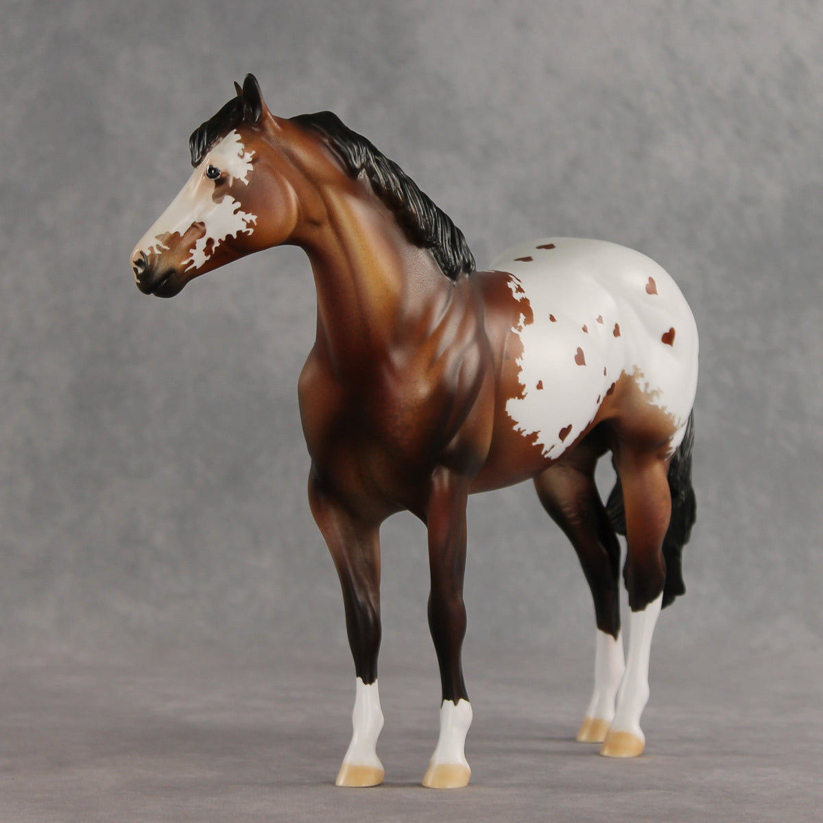 Appy Valentine's Day OOAK FCM Ideal Stock Horse by Dawn Quick VV26
