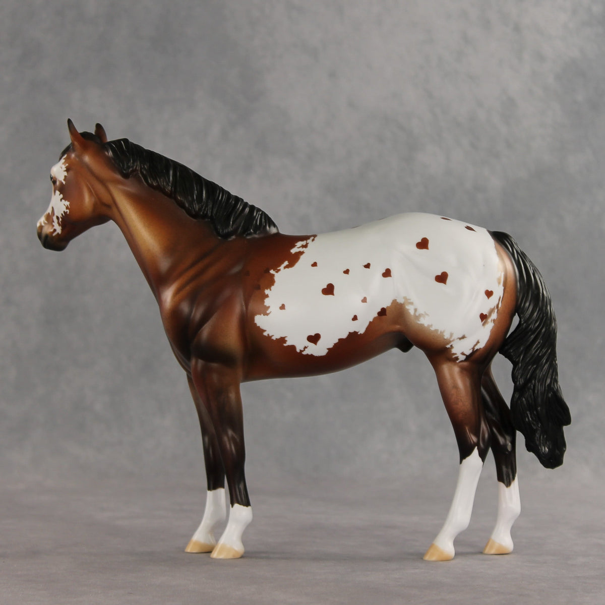 Appy Valentine's Day OOAK FCM Ideal Stock Horse by Dawn Quick VV26