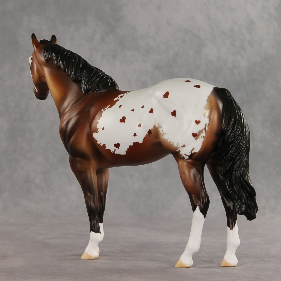 Appy Valentine's Day OOAK FCM Ideal Stock Horse by Dawn Quick VV26