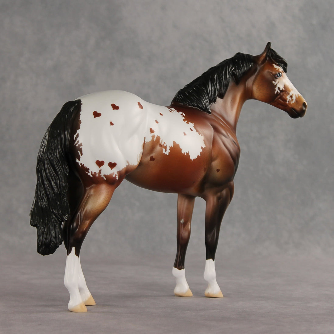 Appy Valentine's Day OOAK FCM Ideal Stock Horse by Dawn Quick VV26