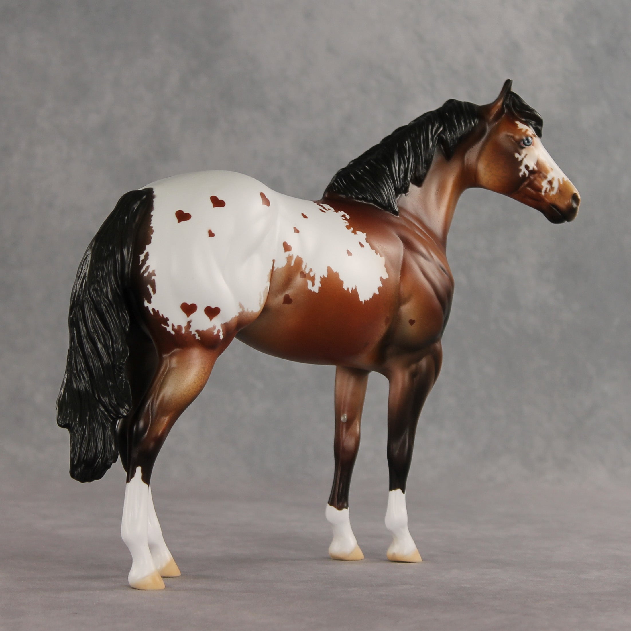 Appy Valentine's Day OOAK FCM Ideal Stock Horse by Dawn Quick VV26
