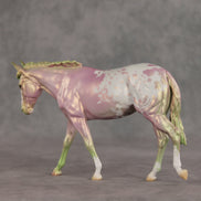 April Flowers OOAK Pebble Mule  by Jess Hamill VV26