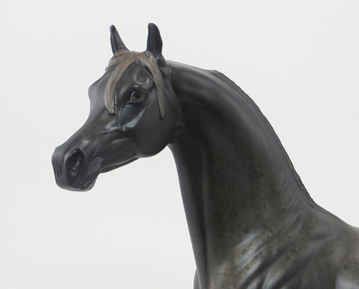 CHIP- OOAK BRINDLE ARABIAN MODEL HORSE - 9/18