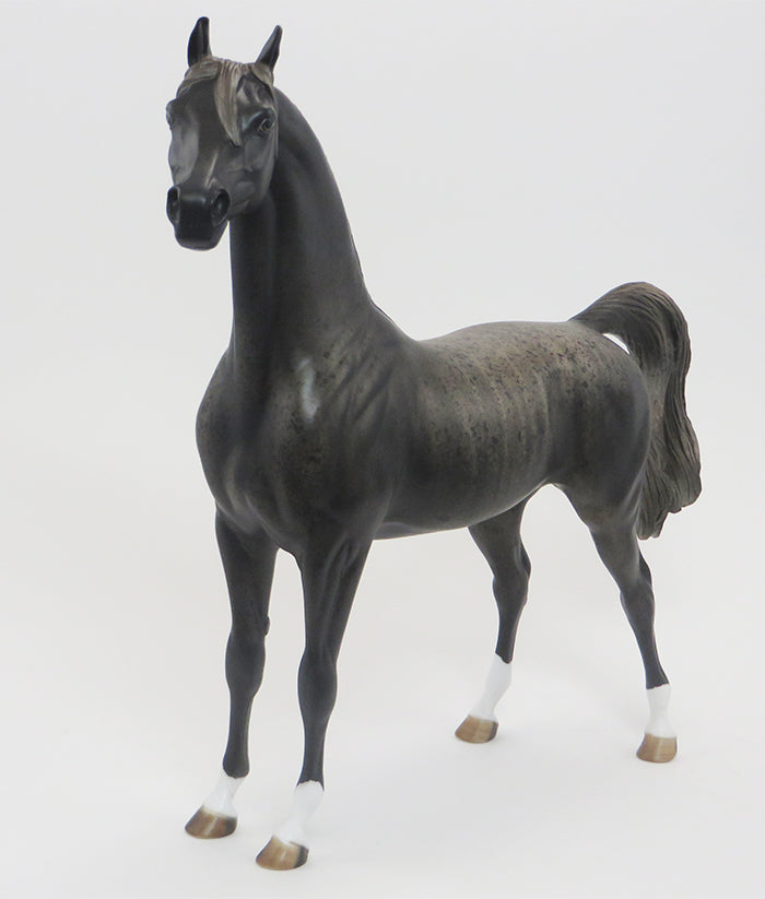 CHIP- OOAK BRINDLE ARABIAN MODEL HORSE - 9/18