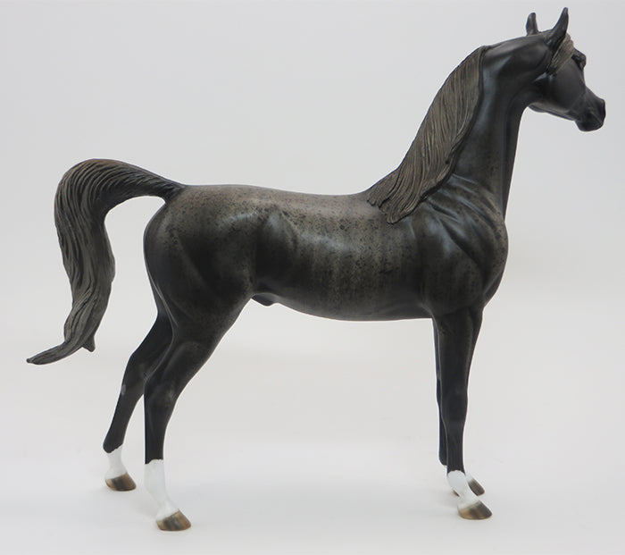 CHIP- OOAK BRINDLE ARABIAN MODEL HORSE - 9/18