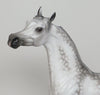 SUKKA - LIMITED EDITION STAR DAPPLE GREY ARABIAN MODEL HORSE by SHERYL LEISURE - LE2 - 1/15